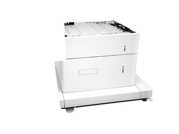 HP Paper Feeder and Stand - Skriversokkel med mediemater - 2550 ark inn 2 skuff(er) - for LaserJet Enterprise MFP M634; LaserJet Enterprise Flow MF...