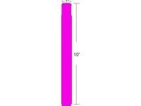 Zebra Z-Band Fun - Rosa - 25.4 x 254 mm 350 etikett(er) 350 armbåndsetiketter - for LP 2824 Plus