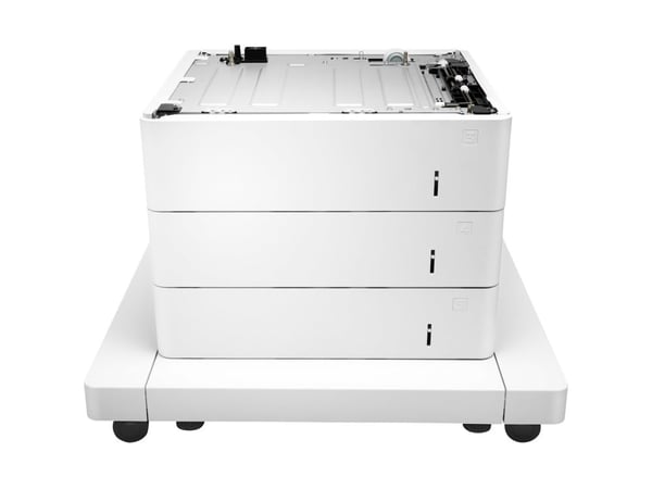 HP Paper Feeder with Cabinet - Skriversokkel med mediemater - 1650 ark inn 3 skuff(er) - for LaserJet Enterprise MFP M634; LaserJet Enterprise Flow...