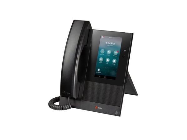 HP Poly CCX 400 – VoIP-puhelin, jossa on soittajan tunnistus ja puhelun pito – SIP – 24 linjaa – musta
