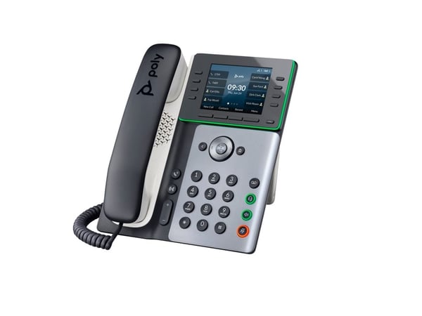 Poly Edge E320 - VoIP-puhelin - Bluetooth-liitäntä - 3-vejs opkaldskapacitet - SIP - lajittelu