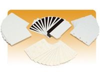 Zebra Premier - Polyvinylklorid (PVC) - 30 mille - rød - kort - for Zebra P110m