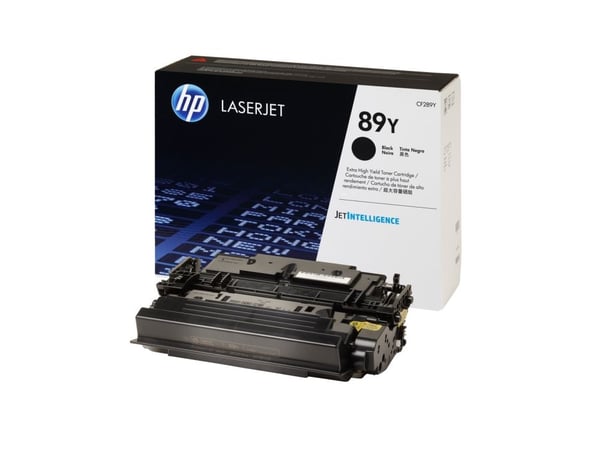 HP 89Y - Høykapasitets - svart - original - LaserJet - tonerpatron (CF289Y)