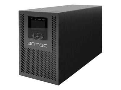Armac Office - UPS - on-line, PF1, LCD, metal case, dust free - AC 230 V - 1000 watt - 1000 VA - enkeltfase - 9 Ah - RS-232, USB - utgangskontakter...