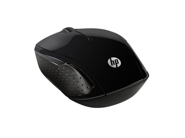 HP :n langaton hiiri 200, Molempikätinen, Optinen, Langaton RF, 1000 DPI, Musta