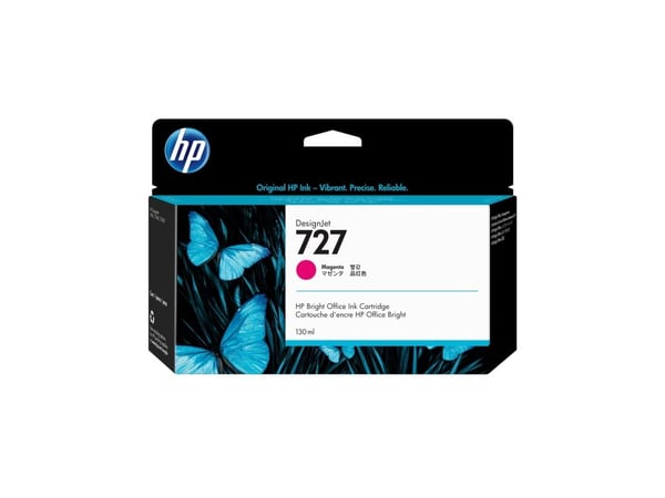 Blekkpatron HP 727 B3P20A, 130 ml, magenta