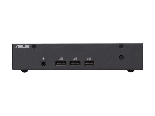 ASUS Fanless Chromebox CF40 BC012UN - Mini-PC 1 x Celeron N4500 / inntil 2.8 GHz - RAM 8 GB - eMMC 64 GB - UHD Graphics - Gigabit Ethernet, IEEE 80...
