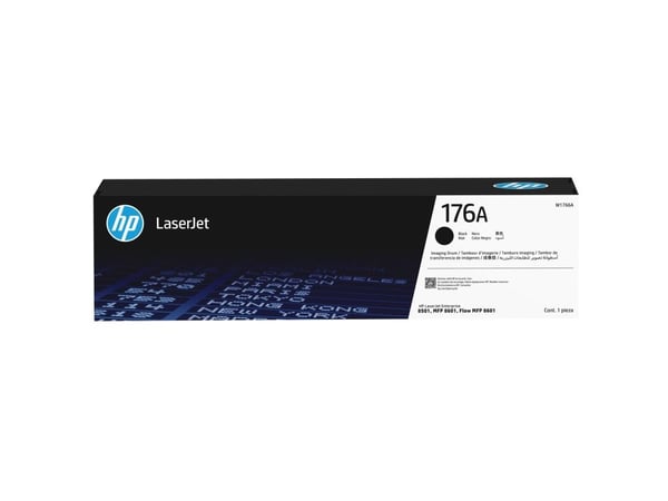 HP 176A - Svart - original - boks - trommelsett - for P/N: 9S187A#ABH, 9S187A#ABN, 9S187A#AKH, AJ7J3A#B19, AQ1E3A#ABG, AQ1E3A#ABH, AQ1E3A#BAZ