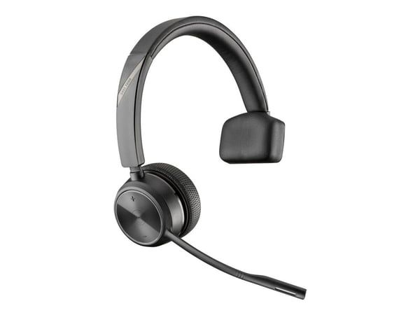 HP Poly Savi 7210 Office - Savi 7200 Series - hodesett - on-ear - DECT - trådløs - svart