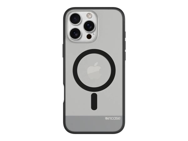 Incase INPH190404-BLK, Suojus, Apple, iPhone 16 Pro Max, 17,5 cm (6.9"), musta, Läpikuultava