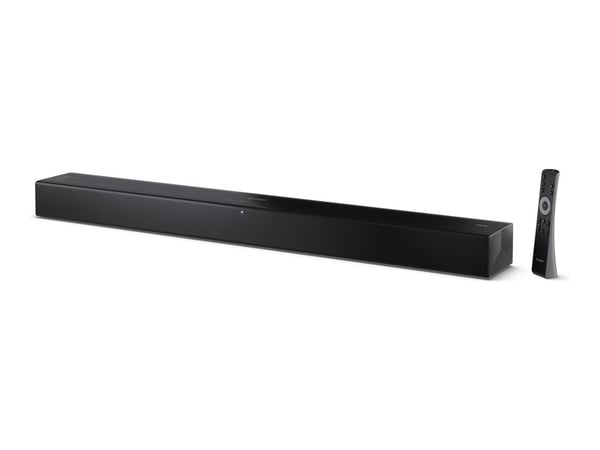 Sharp HT-SB304 - Lydplanke - for TV - 2.0-kanal - trådløs - Bluetooth - 60 watt - matt svart (grillfarge - matt svart)