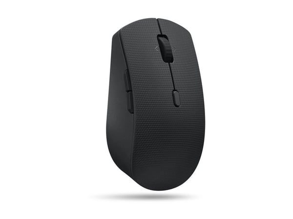 Lenovo Professional - Tastatur- og mussett - full size - trådløs - Bluetooth, 2.4 GHz - QWERTY - Dansk - grå - brun boks