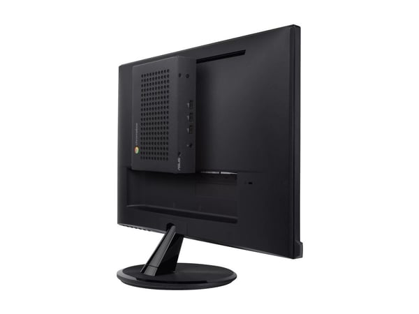 ASUS Fanless Chromebox CF40 BC012UN - Mini-PC 1 x Celeron N4500 / inntil 2.8 GHz - RAM 8 GB - eMMC 64 GB - UHD Graphics - Gigabit Ethernet, IEEE 80...