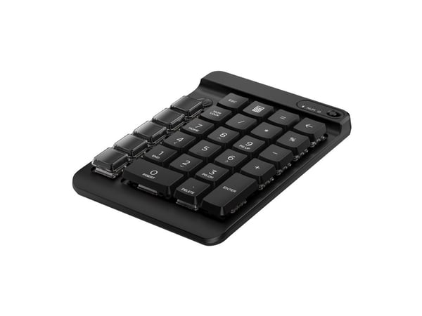 HP 435 - Tastegruppe - 9 programmerbare taster, lav profil tastereise, utskiftbare tastaturkapper med klistremerker - trådløs - Bluetooth 5.3 - Eng...