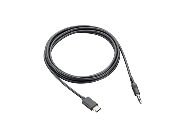 HP Poly - USB-C til hodetelefons-jakkadapter - USB-C hann til mini-phone stereo 3.5 mm hann