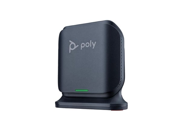 HP Poly Rove B4 - Trådløs telefonbasestasjon / VoIP telefonbasestasjon - DECT - svart