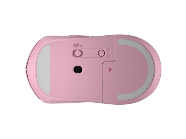HP 400 Quiet Wireless Mouse, Ambidextrous, RF trådløs + Bluetooth, 6000 dpi, Rosa