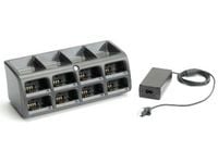 Zebra 8-Slot Battery Charger Kit - Strømadapter og batteriopplader