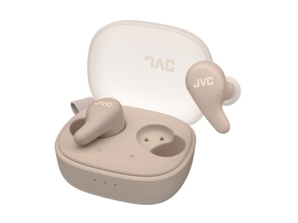 JVC HA-A23T-T-U, True Wireless Stereo (TWS), 20 - 20000 Hz, Samtale/Musikk/Sport/Hverdag, 4,5 g, Hodesett, Beige