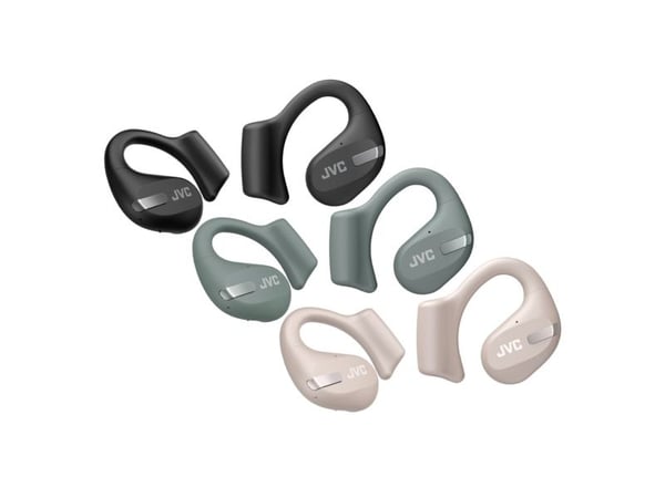 JVC HA-NP50T - True wireless-hodetelefoner med mikrofon - åpent øre - Bluetooth