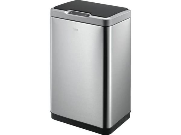 Avfallsbeholder, EKO Mirage Sensor, stål matt, rustfritt stål, 30 l, med innerbeholder i plast og soft close
