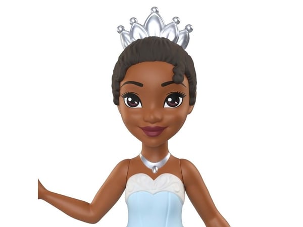 Disney Princess Tiana Core Small Doll, Pieni nukke, Naaras, 3 vuosi/vuosia, Poika/tyttö, 95,4 mm, 50 g