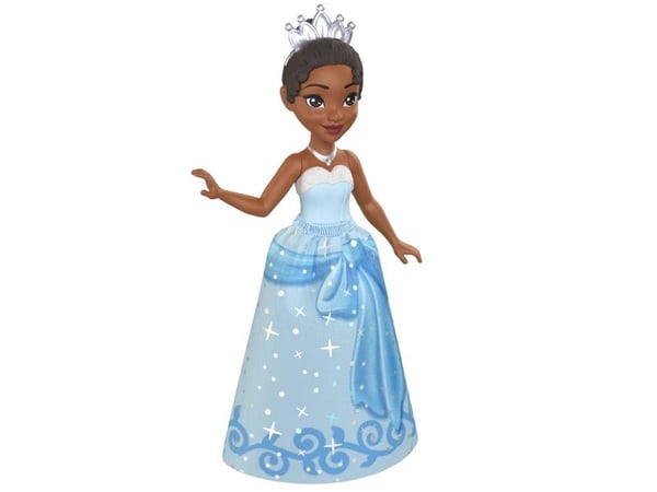 Disney Princess Tiana Core Small Doll, Pieni nukke, Naaras, 3 vuosi/vuosia, Poika/tyttö, 95,4 mm, 50 g