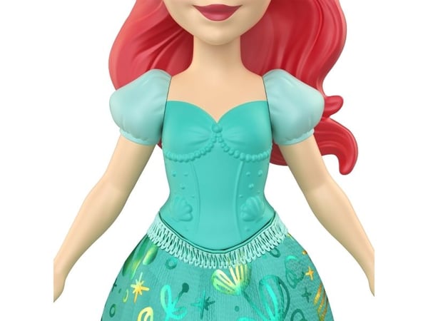 Disney Princess Ariel Core Small Doll, Minidukke, Jente, 3 år, Gutt/Jente, 95,4 mm, 50 g