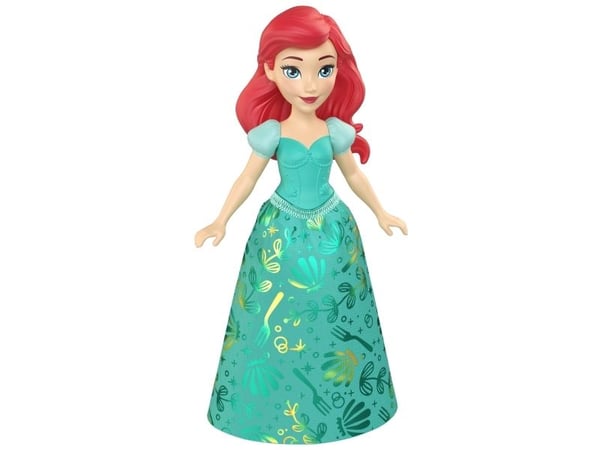 Disney Princess Ariel Core Small Doll, Minidukke, Jente, 3 år, Gutt/Jente, 95,4 mm, 50 g