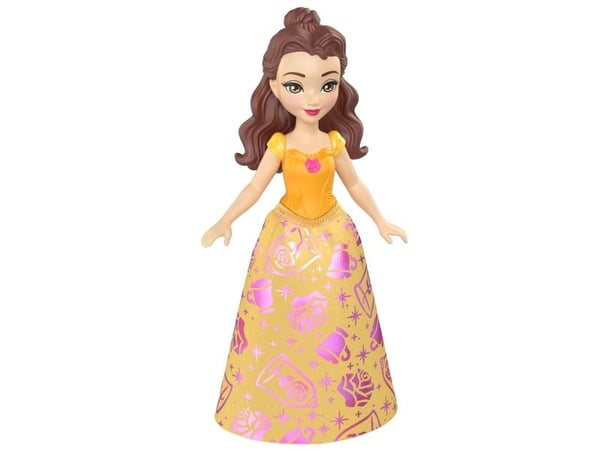 Disney Princess Belle Core Small Doll, Pieni nukke, Naaras, 3 vuosi/vuosia, Poika/tyttö, 95,4 mm, 50 g