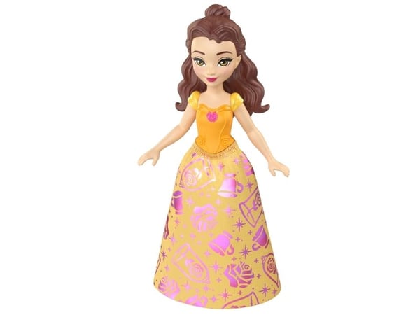 Disney Princess Belle Core Small Doll, Pieni nukke, Naaras, 3 vuosi/vuosia, Poika/tyttö, 95,4 mm, 50 g
