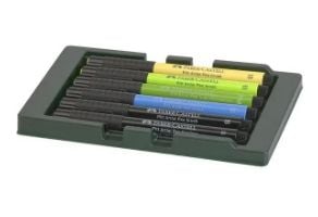 Faber-Castell Pitt Artist, 12 farger, Assorterte farger, 12 stykker, Pappeske