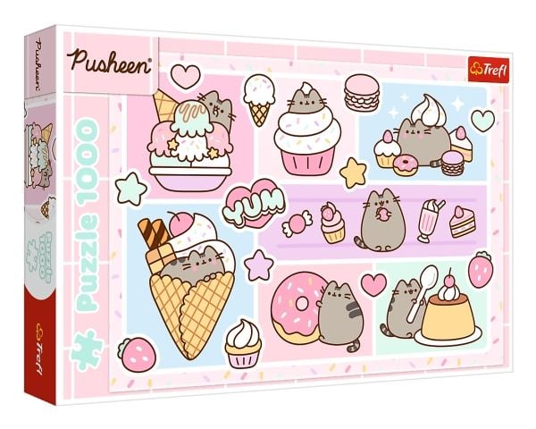 Trefl Pusheen, 1000 kpl, Taide