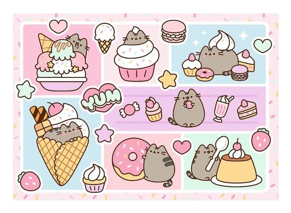 Trefl Pusheen, 1000 styck, Konst