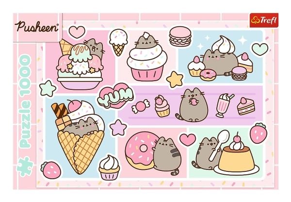 Trefl Pusheen, 1000 styck, Konst