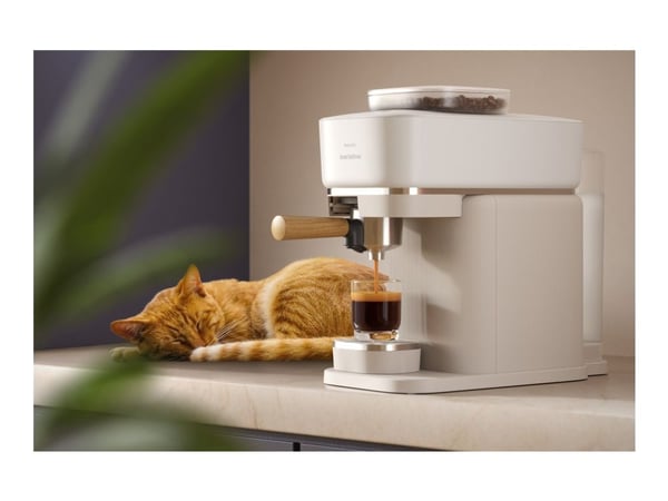 Philips Baristina BAR302 - Kaffemaskin - 16 bar - premium milky white