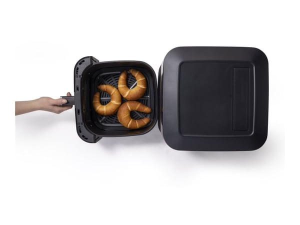 Hisense HAF2100DCD - Varmluftsteker - 7.7 liter - 2100 W - svart