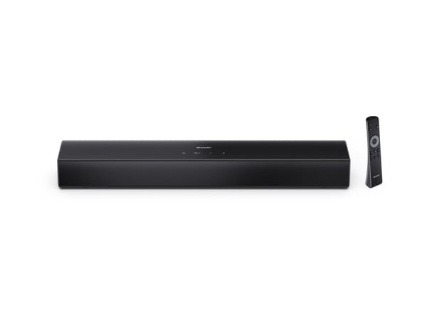 Sharp HT-SB121 - Lydplanke - for TV - 2.0-kanal - trådløs - Bluetooth - 40 watt - matt svart (grillfarge - matt svart)