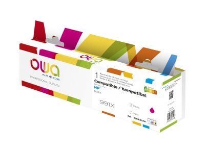 OWA - 247 ml - gul - kompatibel - gjenfabrikert - blekkpatron (alternativ for: HP 991X) - for HP PageWide Color 755; PageWide Managed P77740, P7775...