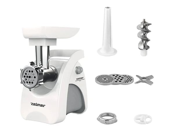 Zelmer ZMM9801B - Kjøttkvern - 2.2 kW - hvit