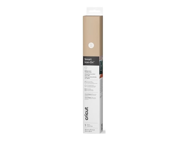 Cricut Smart Iron-On - Hantverksmaterial - 33 x 90 cm - guld