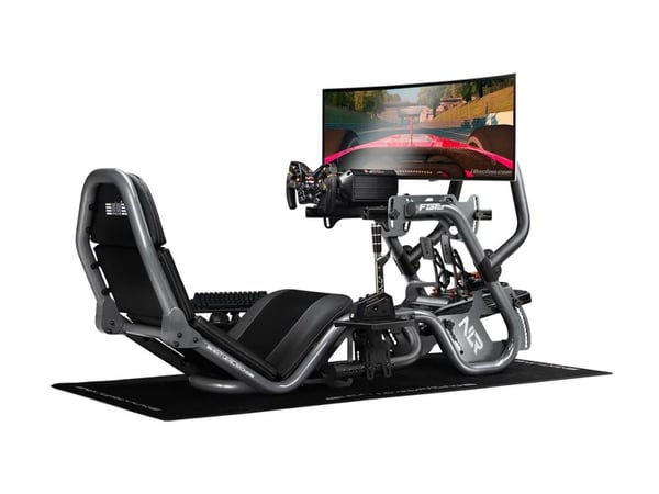 Next Level Racing Next Level Racing | Steel | Racing Simulator Cockpit | F-GT Pro Formula ja GT Grey Edition | Harmaa | Grey