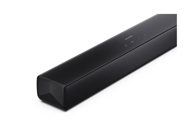 Sharp HT-SB121 - Lydplanke - for TV - 2.0-kanal - trådløs - Bluetooth - 40 watt - matt svart (grillfarge - matt svart)