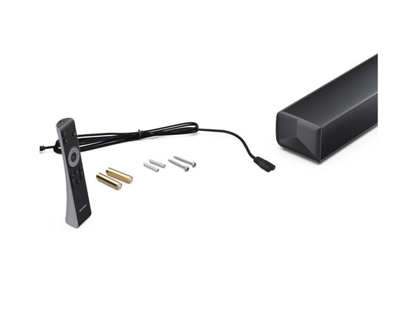 Sharp HT-SB121 - Lydplanke - for TV - 2.0-kanal - trådløs - Bluetooth - 40 watt - matt svart (grillfarge - matt svart)