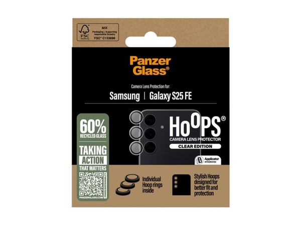 PanzerGlass Hoops - For mobiltelefon - for Samsung Galaxy S25 FE