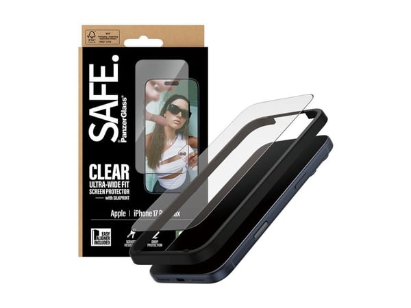 PanzerGlass ® PicturePerfect Camera Lens Protector iPhone 17 Pro Max, Apple, Apple - iPhone 17 Pro Max, Asennus kuivana, Naarmuuntumisenkestävä, Is...