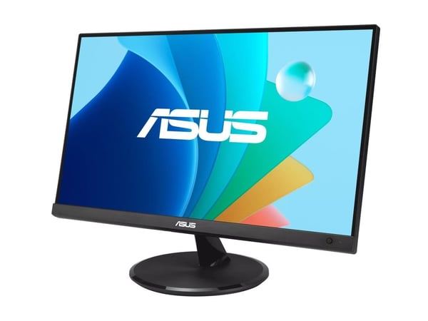 ASUS VP227HF - LED-skjerm - 22" (21.5" synlig) - 1920 x 1080 Full HD (1080p) @ 100 Hz - VA - 250 cd/m² - 4000:1 - 1 ms - HDMI, VGA - svart