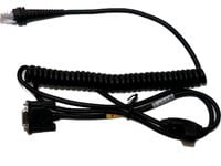 Honeywell - Seriell kabel - DB-9 (hane) - 3 m - lindad - svart - för Honeywell Xenon 1900