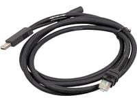 Zebra - Datakaapeli - USB (uros) - 12 V - 2,13 m - muotoiltu