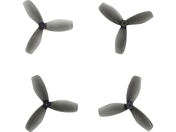 Gemfan 45 mm trebladede propeller Grå | til drone | 8 stk